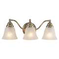 Vaxcel Standford 3L Vanity Antique Brass