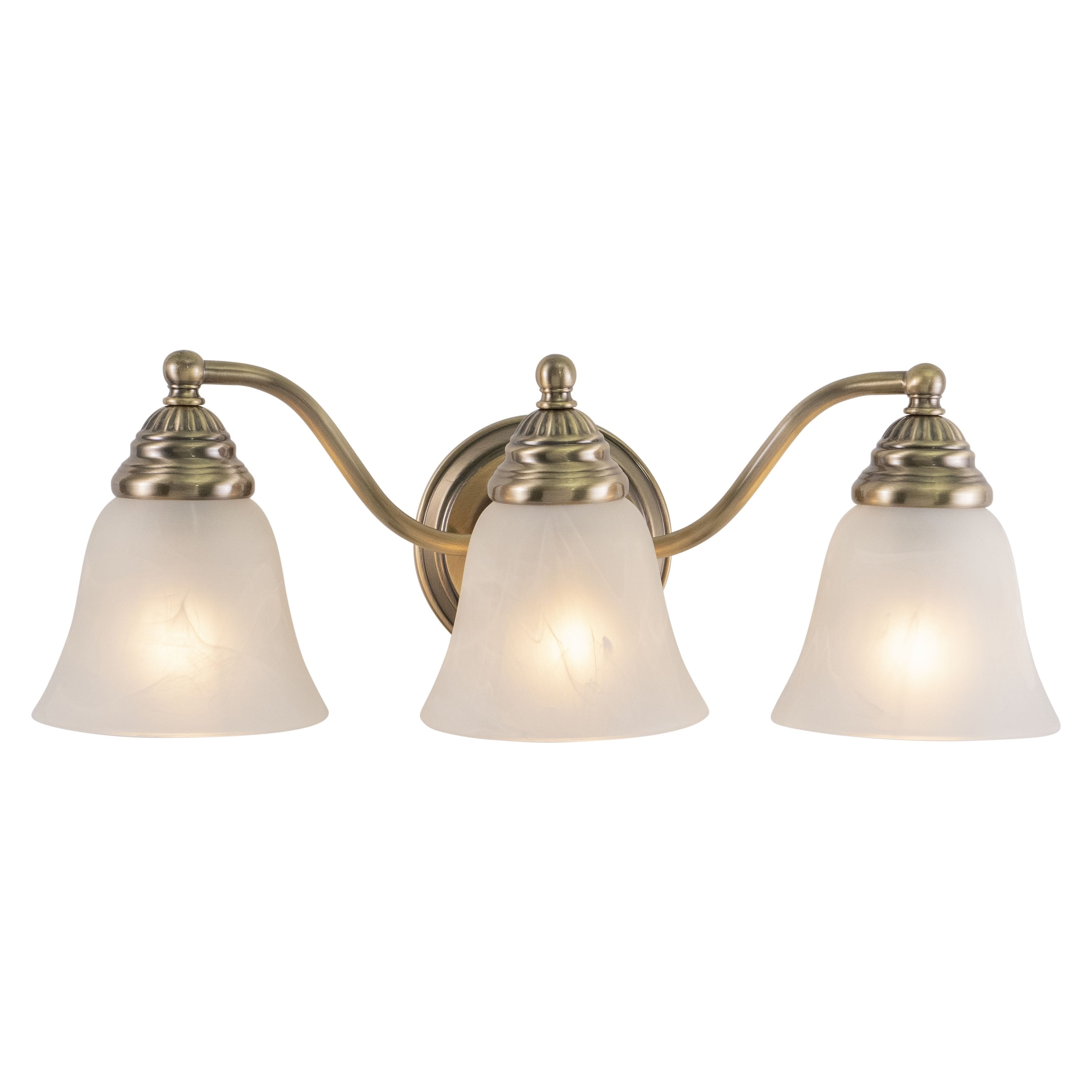 Vaxcel Standford 3L Vanity Antique Brass