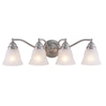 Vaxcel Standford 4L Vanity Brushed Nickel