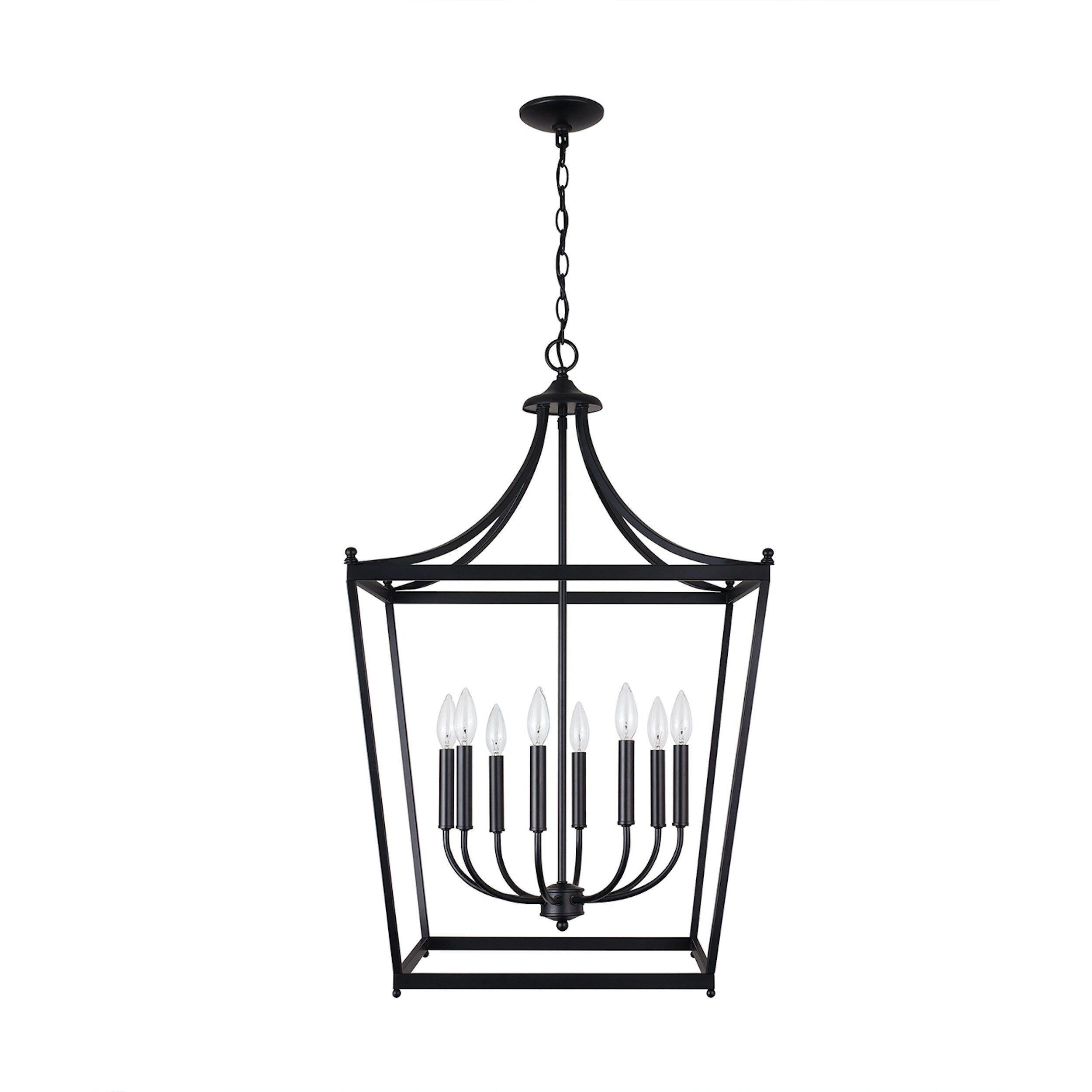 Capital Lighting Stanton Collection 8 Light Brushed Nickel Foyer Pendant