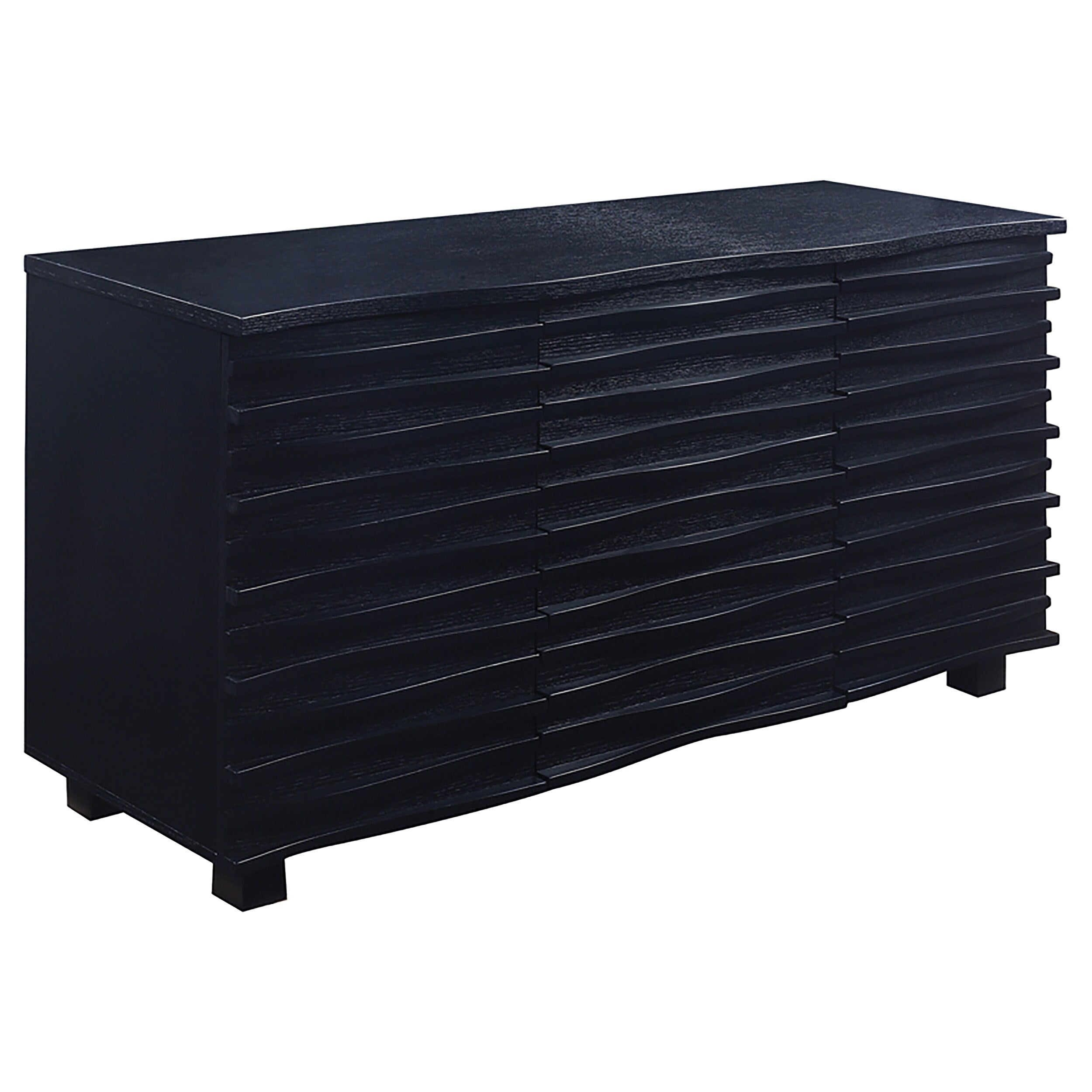 Coaster Company Stanton Black Contemporary Server