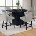 Stanton Contemporary Black 5 Piece Dining Set