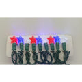 Star Red Pure White And Blue Led Light String