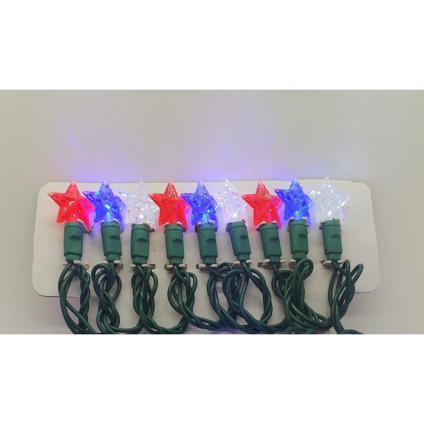 Star Red Pure White And Blue Led Light String