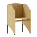 Starter Study Carrel In Nebula Finish