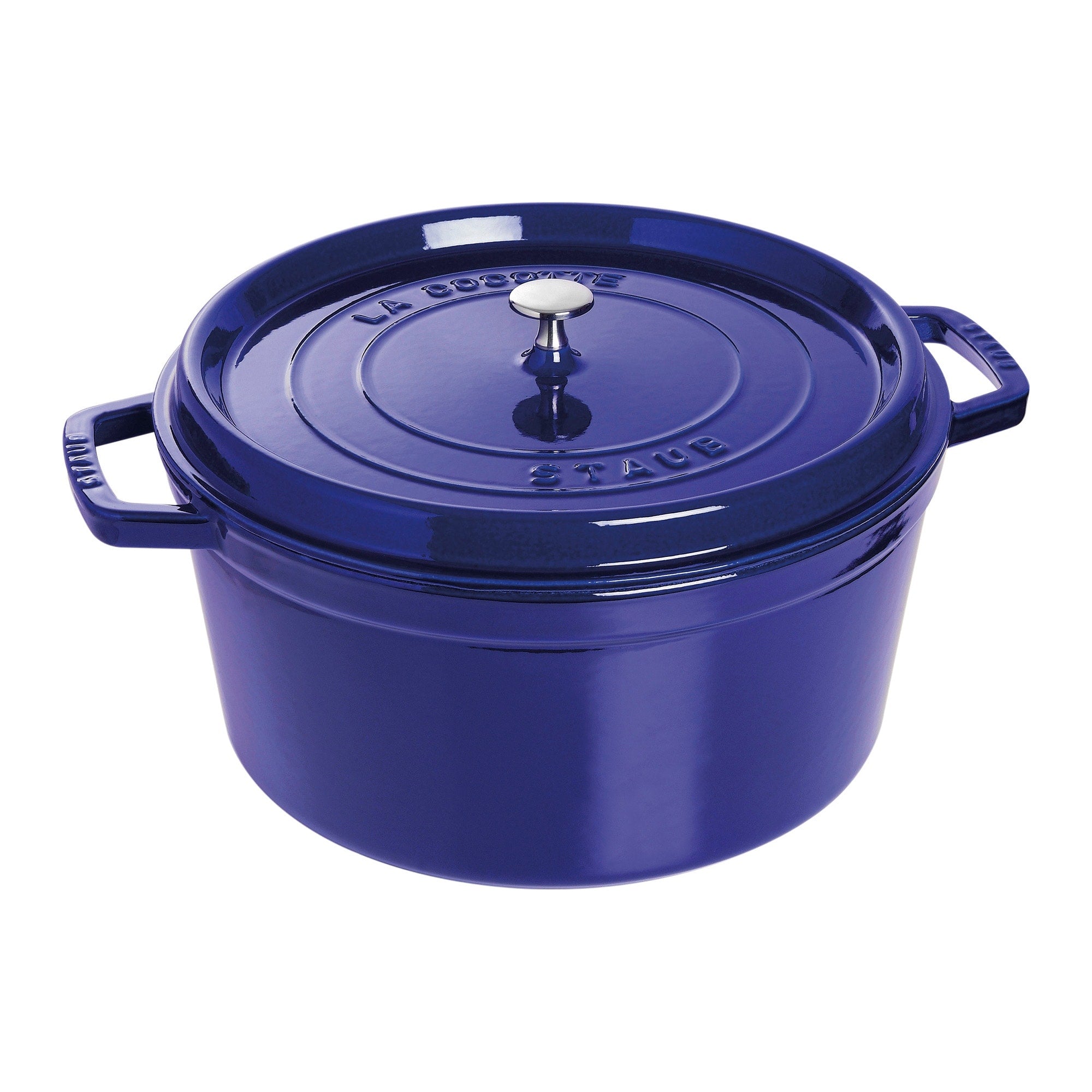 Staub Cast Iron 13.25 Qt Round Cocotte