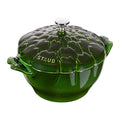 Staub Cast Iron 3 Qt Artichoke Cocotte Basil