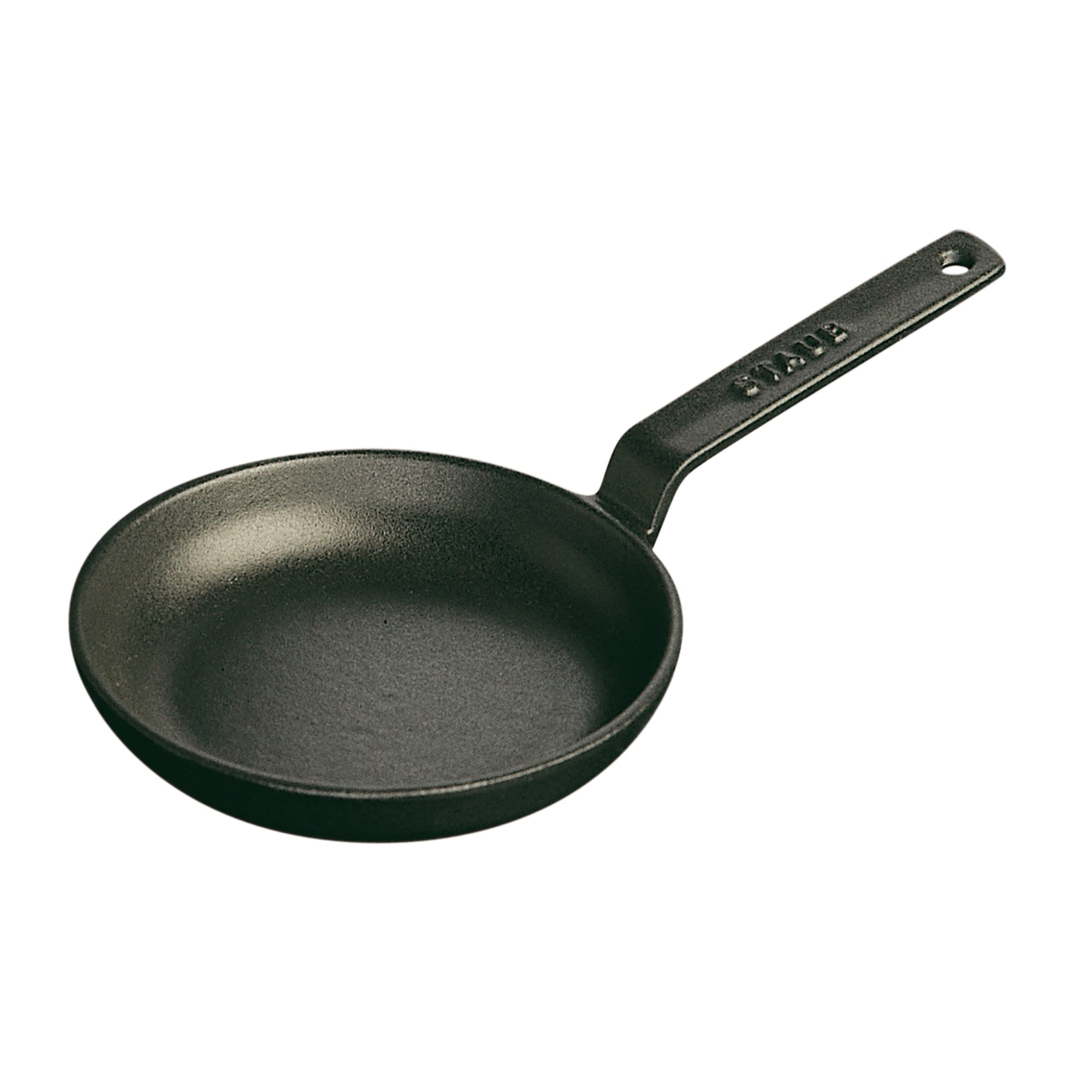 Staub Cast Iron 4.75 Inch Mini Frying Pan Matte Black