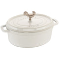 Staub Cast Iron 5.75 Qt Coq Au Vin Cocotte