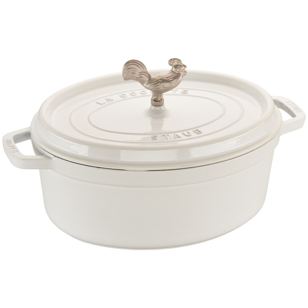 Staub Cast Iron 5.75 Qt Coq Au Vin Cocotte