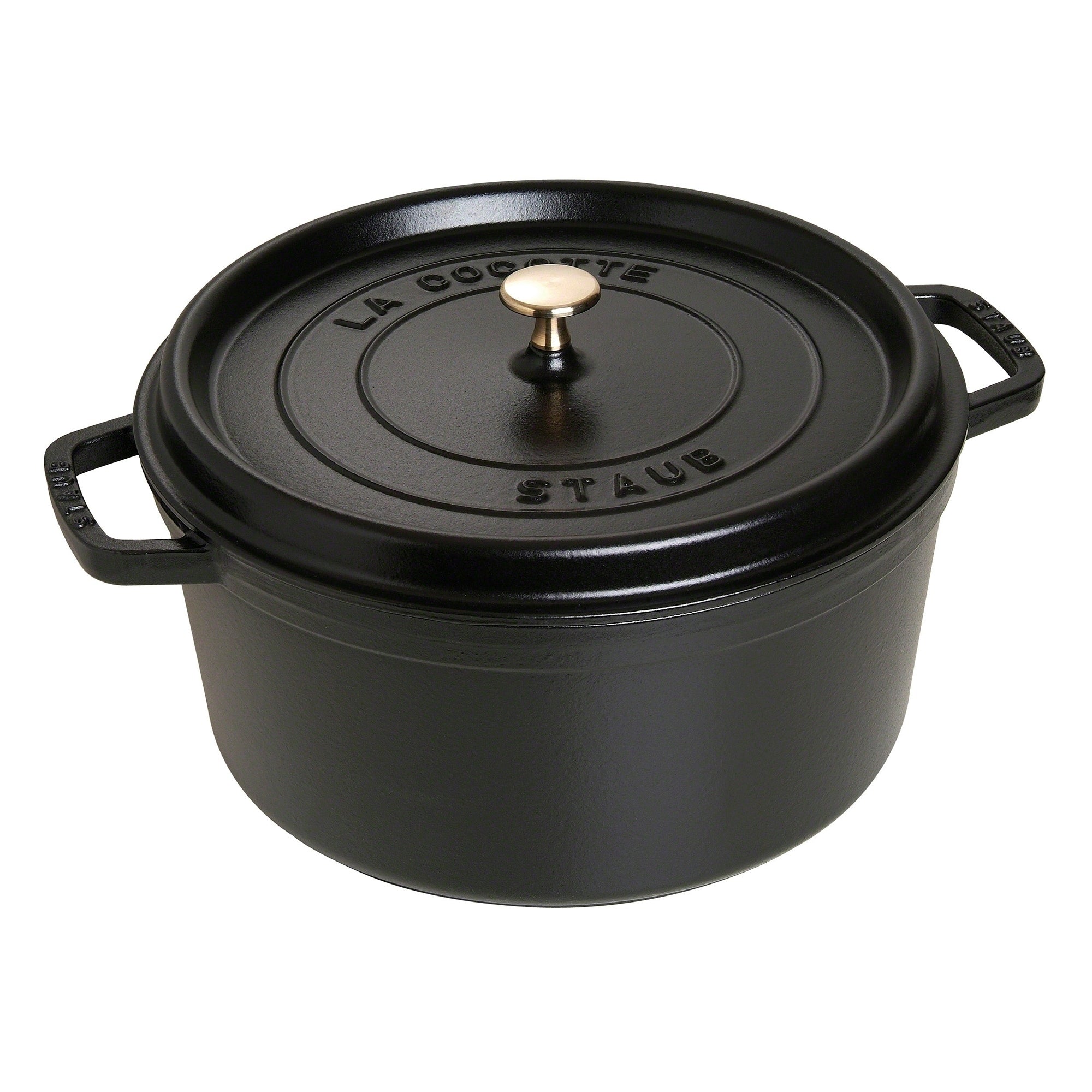 Staub Cast Iron 9 Qt Round Cocotte