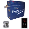 Steamspa Oat750 Oasis 7.5 Kw Quickstart Acu Steam Bath Generator Package With Touch Controller