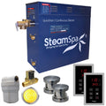 Steamspa Ryt1200 A Royal 12 Kw Quickstart Acu Steam Bath Generator Package With Built In Auto Drain And Touch Controller