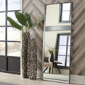 Steele Silver Oversize Leaner Mirror