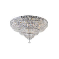 Chrome Stainless Steel 22 Light Flush Mount Light