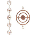 Stellar Pure Copper 8.5 Ft. Rain Chain By Good Directions