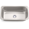 Sterling 36595 Valton 32 3 16 Undermount Single Basin Stainless Steel Stainless Steel