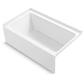 Sterling 71621122 Lnr Forum 60 Three Wall Alcove Fiberglass Soaking