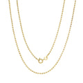 Sterling Essentials 14K Gold Over Silver Palline Chain 1.8Mm Yellow