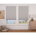 Copper Grove Yerevan Grey White 72 Inch Long Cordless Blackout Cellular Shade