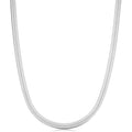 Sterling Silver 4.6 Millimeters Herringbone Chain Necklace 18 20 Or 24 Inches