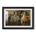 Still Life Requisites 1885 Henri De Braekeleer Custom Framed Print