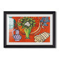 Still Life With Magnolia 1941 Henri Matisse Custom Framed Print