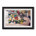 Still Life With Pineapple And Lemons 1925 Henri Matisse Custom Framed Print