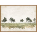 Still Woodland No. 1 By Mona Grace 38 X 28 In. Framed Canvas Wall Art Print