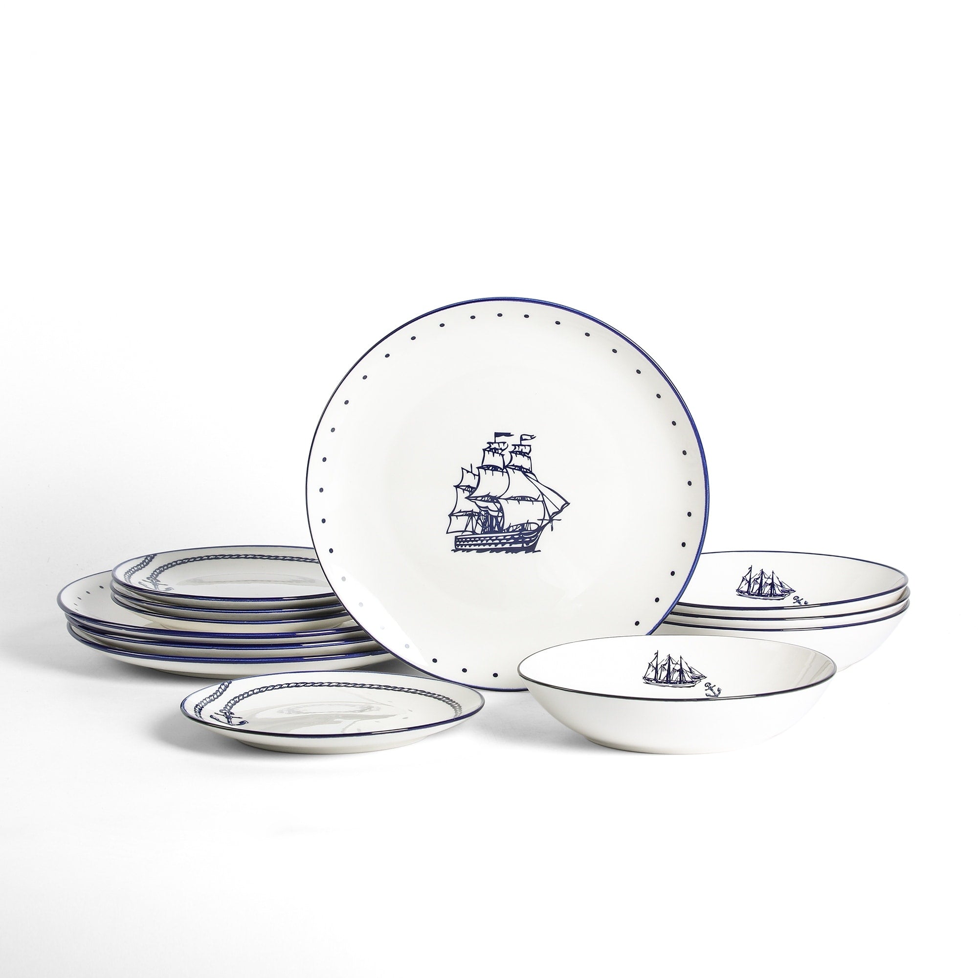 Stone Lain Knox Porcelain Dinnerware Set