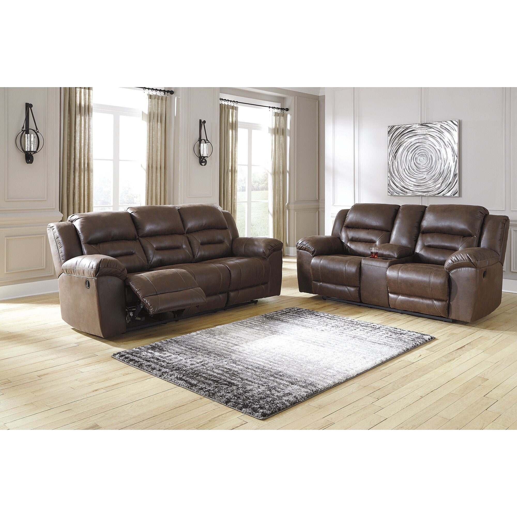Signature Design By Ashley Stoneland Reclining Sofa