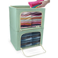 Storage Box With Window 2 Pack