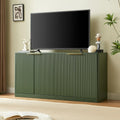 Storage Cabinet Green Sideboard For Living Room Side Cabinet Coffee Cabinet Console Cabinet Accent Cabinet