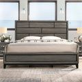 Stout Carved Detailed Panel Bed