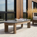 Stratton 55 Outdoor Coffee Table By Real Flame
