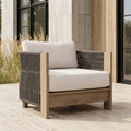 Stratton Outdoor Lounge Chair With Sunbrella Cushions