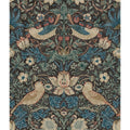 Strawberry Thief Charcoal Peel And Stick Wallpaper