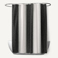 Striate Stripe Stripe Print Shower Curtain 71 X 74