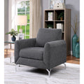 Lallano Contemporary Grey Chair By Foa