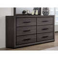 Strick Bolton Rothwell Grey 6 Drawer Dresser