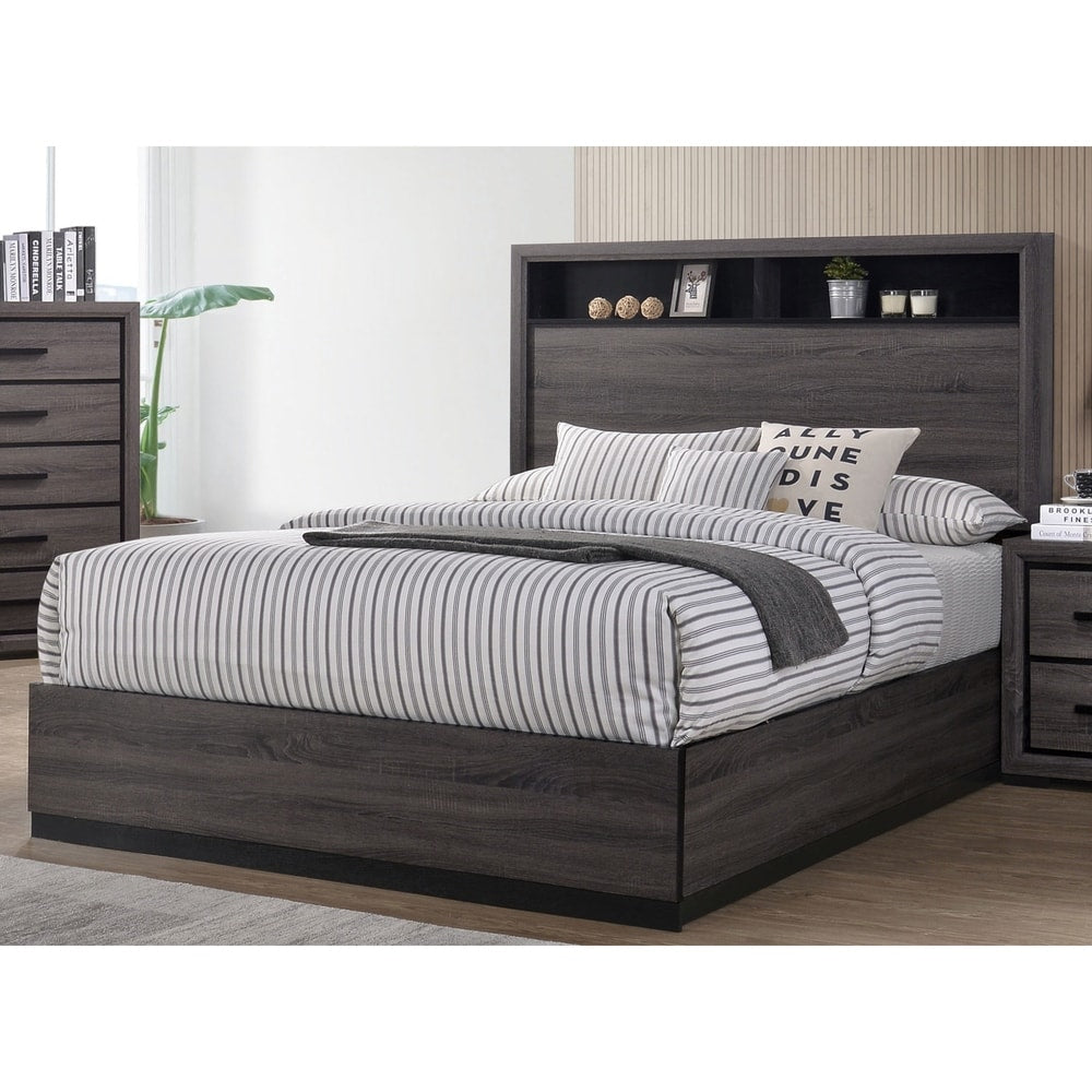 Strick Bolton Rothwell Grey Platform Bed