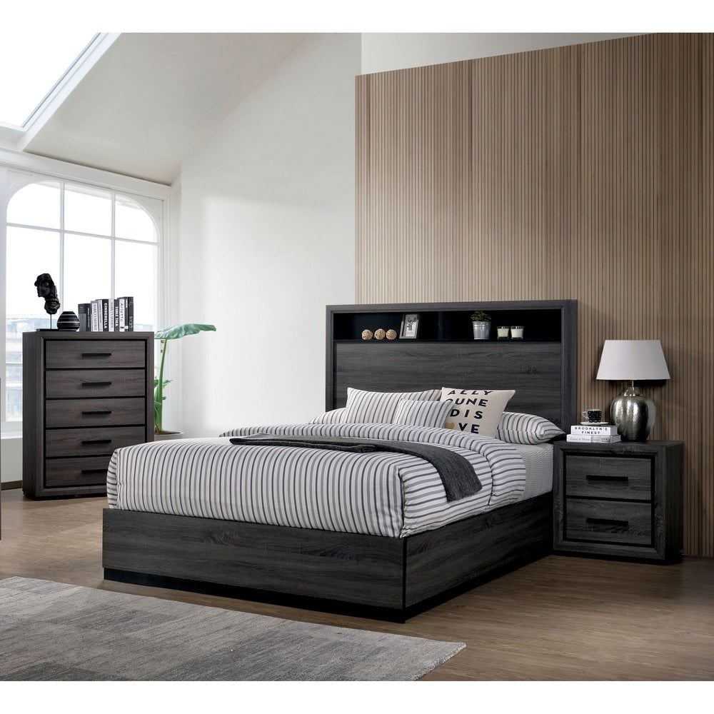 Strick Bolton Soami Grey 3 Piece Bedroom Set