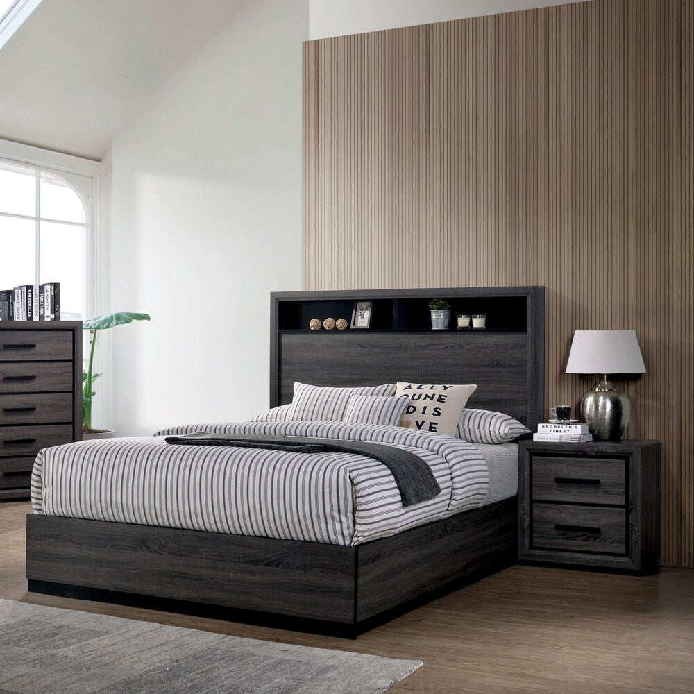 Strick Bolton Soami Grey 3 Piece Bedroom Set