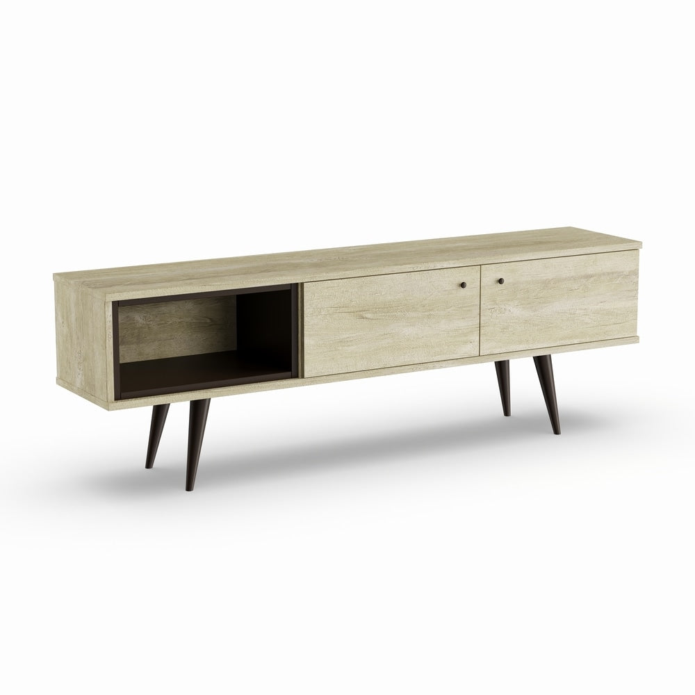 Carson Carrington Hitra Mid Century 2 Cabinet Tv Stand