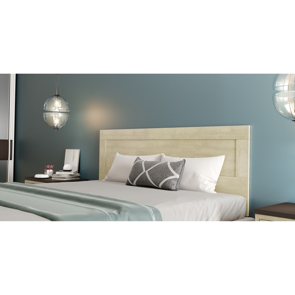 Strick Bolton Waller Mid Century Queen Bed With Headboard