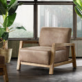 Strick Bolton Ezhel Taupe Lounge Chair