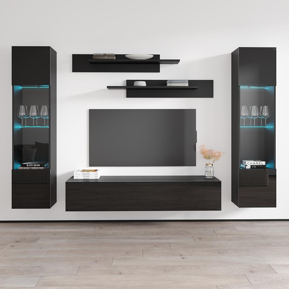 Strick Bolton Hadi 5 Piece Wall Mounted Entertainment Set