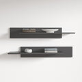 Fly Modular Wall Mounted Floating 2 Piece Shelf Set Type Mx