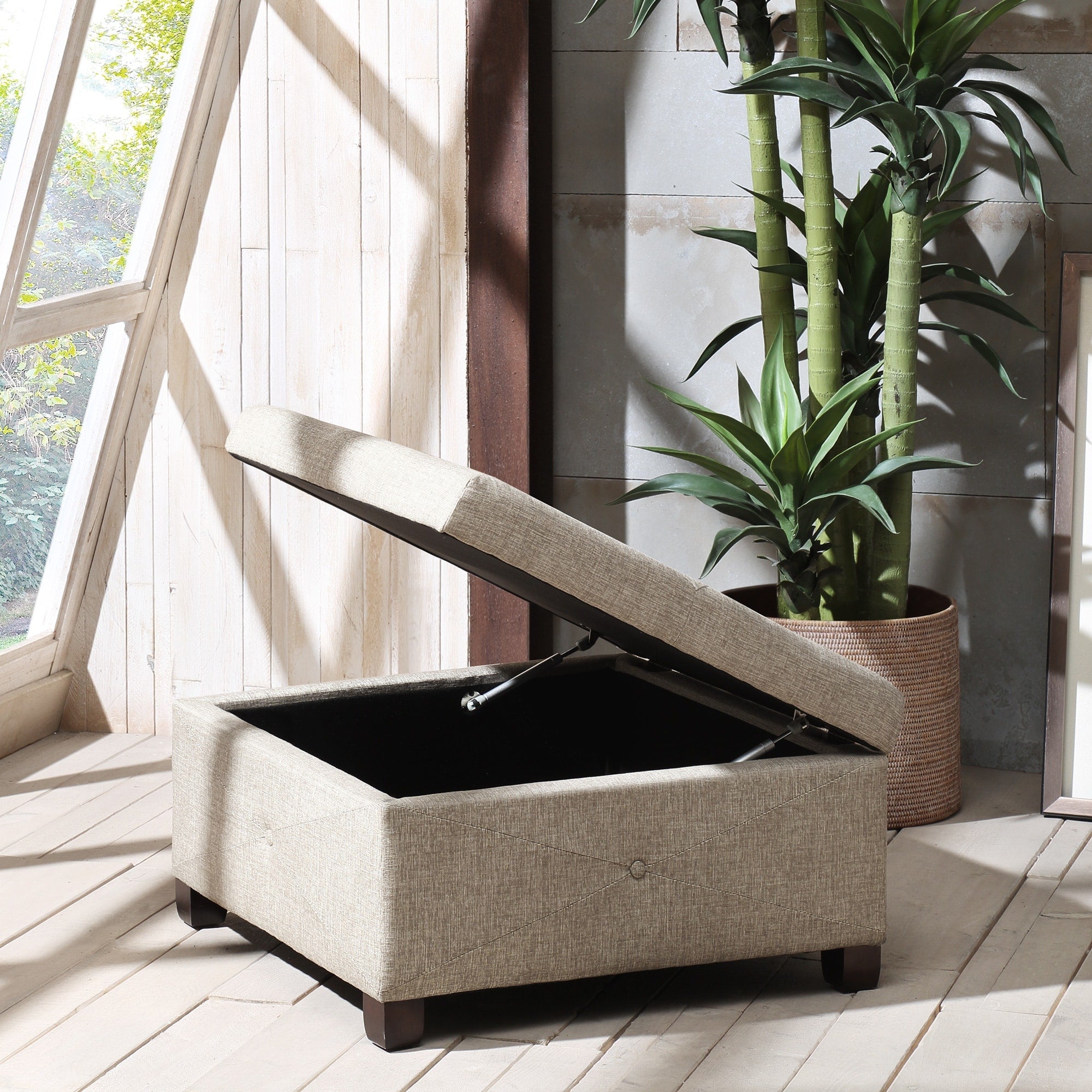 Strick Bolton Holstad Tufted Ottoman