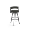 Strick Bolton Klykov 30 Inch Swivel Metal Barstool